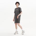 MLB Женское черное платье с коротким рукавом - фото 4