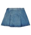 Плиссированная джинсовая юбка cerena Bonpoint, синий - фото 3