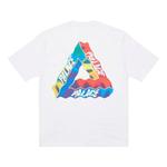 Футболка ss22 tri-visions t-shirt 'white' Palace, белый - фото