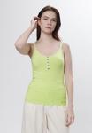 Топ BUTTON CAMI INFLUENCER, светло-зеленый - фото