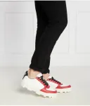 Кожаные кроссовки Dsquared2, белый - фото 2