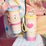 Термостаканы 750 мл KAWASIMAYA, розовый - фото 11