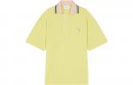 Футболка поло с логотипом Maison Kitsune, lemon - фото