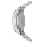 CITIZEN Часы Solar Quartz Movement Titanium Strap Watch Men's Watch Black Dial, Silver - фото 5