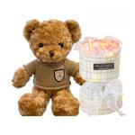 Плюшевая кукла мишка 30 см высота KUMAOYA - фото 8