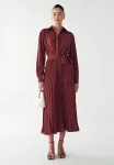 Платье-Рубашка миди mckenzi Willa, Burgundy - фото