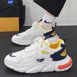 Кроссовки мужские толстые низкие желтый Binary - фото 6