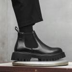 Челси Ботинки Мужские Weishibangwei, черный - фото 14