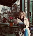 Кожаная сумка через плечо Bloxsome Apatchy London, темно-синий - фото 4