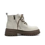 Ботинки Martin Boot женские Zhr, бежевый - фото 7