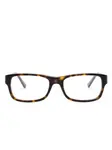 Очки в прямоугольной оправе Ray-Ban, коричневый - фото