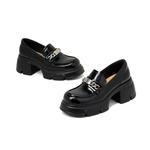 Лоферы женские черный Comely - фото 2