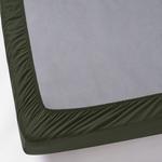 Простыня на резинке Ikea Ullvide, 180х200 см, темно-зеленый - фото 4