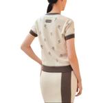 Свитер женский белый HERMES - фото 3