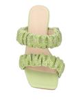 Сандалии Twenty Four Haitch, зеленый - фото 4
