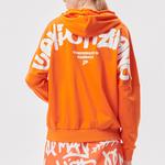 FILA FUSION Толстовка женская Persimmon Orange - фото 5