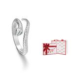 AKAK Серебряное кольцо Unisex Silver White - фото