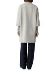 Пальто comma, светло-серый - фото 2