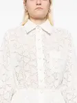 Ромпер Crush с вышивкой ZIMMERMANN, белый - фото 5