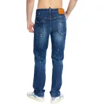 642 джинсы distressed DSQUARED 2, темно-синий - фото 4