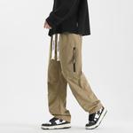 Повседневные брюки унисекс DANGERTIGER, Светлый хаки [Обычная посадка] - фото 4