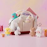 Minini Slow Cartoon Mini Keychain Pendant Dolls Plush Pendant LINE FRIENDS - фото 8