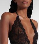 Боди из джерси с кружевом Givenchy, Black - фото 5