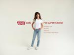 Джинсы Levi's 710 Super Skinny Fit для девочек, Palisades - фото 5