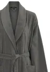 Халат lang frotté morgenkåbe Decoy, Grå - фото 3