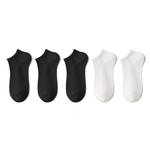 Мужские носки JKN, 5 пар (3 черных + 2 белых) - фото 3