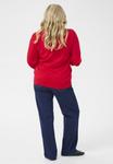 Джемпер Kaffe Curve LIZZY PULLOVER, True Red/Red - фото 3