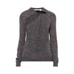 Свитер Coperni Buckle Cut-Out Sweater, Grey - фото