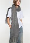 Шарф PULL&BEAR Scarf, Dark Grey - фото 2