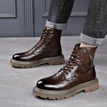 Ботинки Crew Martin мужские LUOMAIKE, коричневый - фото 11