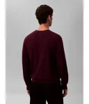 Свитер regular fit Calvin Klein, бордовый - фото 3