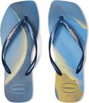 Сандалии Havaianas Slim Square Trendy Sandals, Navy Blue - фото