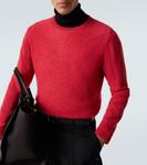 Кашемировый свитер Toucques Le Kasha, Cherry - фото 5