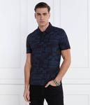 Рубашка поло Armani Exchange, синий - фото 3