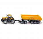 Siku, модель трактора с тележкой и самосвалом - фото