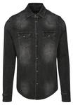 Рубашка Herren Riley Denimshirt Brandit, черный - фото