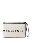 Кошелек с логотипом Stella McCartney, белый - фото 2