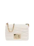 Стеганая сумка через плечо Furla, белый - фото