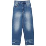 Джинсы унисекс MIND ERROR, коричневый - фото 3