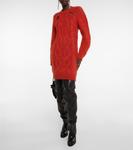 Мини-платье Dalima из мохеровой смеси Isabel Marant, Burnt Orange - фото 2