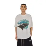 Футболка с акулой Represent, белый - фото 5