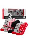 Носки с Минни Маус, 5 шт. Disney, мультиколор - фото