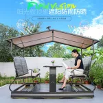 Беседка-качели Green Water с навесом - фото 3