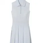 Женское платье без рукавов Tory Burch, светлый синий - фото 4