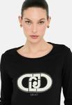 Топ LIU JO MIT LOGO, Black - фото 4