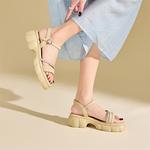 Сандалии женские Kekafu, цвет Yellow 131 - фото 19